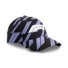 Formula 1 Tech F1 Track Graphic Baseball Hat - Focus Purple/Shift Green Hats Formula 1 