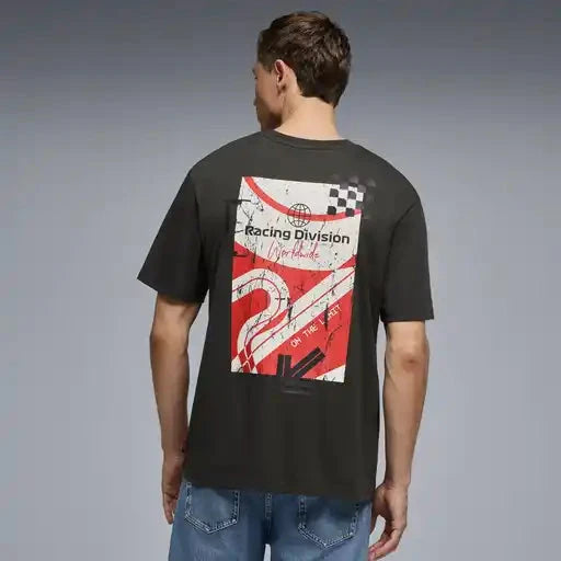 Formula 1 Tech RDW Graphic T-Shirt - Cloud Dancer/Pirate Black T-shirts Formula 1 