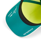 Aston Martin F1 2026 Fernando Alonso Team Hat- Lime Shimmer/Green Lux/Puma White Hats Aston Martin F1 