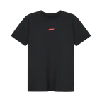 Formula 1 Tech Racing Line T-Shirt - Cloud Dancer/F1 Hot Red/True Black T-shirts Formula 1 XS Black 