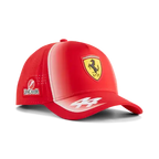 Scuderia Ferrari F1 2026 Lewis Hamilton Team Baseball Hat - Puma Red Hats Scuderia Ferrari 