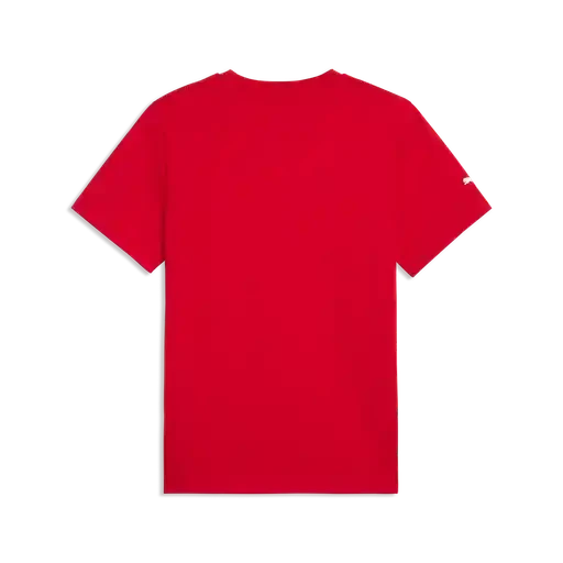 Scuderia Ferrari F1 Fanwear Large Shield T-Shirt - Rosso Corsa/Puma White T-shirts Scuderia Ferrari 