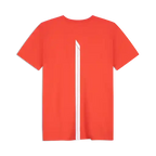 Formula 1 Tech Racing Line T-Shirt - Cloud Dancer/F1 Hot Red/True Black T-shirts Formula 1 