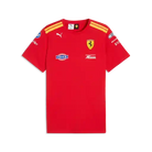 Scuderia Ferrari Hypercar Le Mans 2026 Team T-Shirt - Puma Red T-shirts Scuderia Ferrari Lemans 