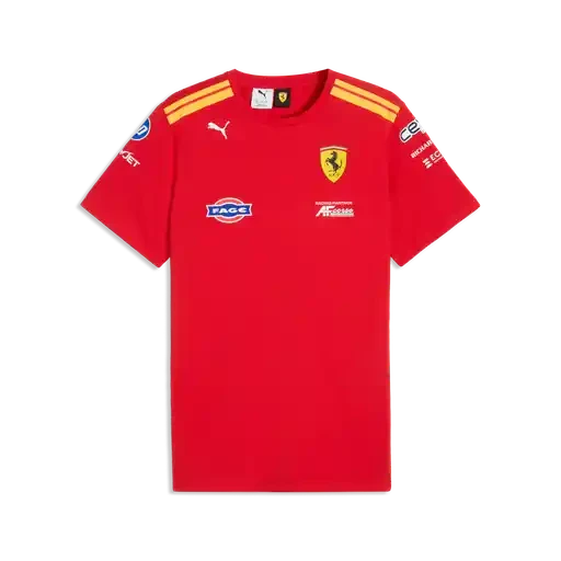 Scuderia Ferrari Hypercar Le Mans 2026 Team T-Shirt - Puma Red