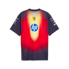 Scuderia Ferrari F1 2026 Special Edition China GP Team T-Shirt - Deep Plum Polos Scuderia Ferrari 