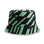 Formula 1 Tech F1 Track Graphic Bucket Hat - Focus Purple/Shift Green Hats Formula 1 