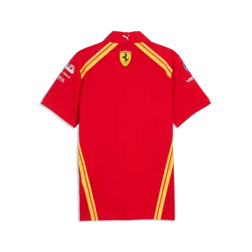 Scuderia Ferrari Hypercar Le Mans 2026 Team Polo - Puma Red Polos Scuderia Ferrari Lemans 