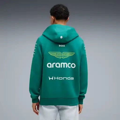 Aston Martin F1 2026 Team Hoodie - Green Lux Hoodies Aston Martin F1 