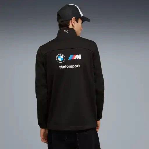 BMW Motorsports Team Softshell Jacket - Puma Black – CMC Motorsports®