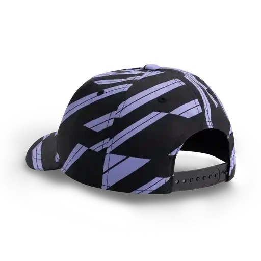 Formula 1 Tech F1 Track Graphic Baseball Hat - Focus Purple/Shift Green Hats Formula 1 