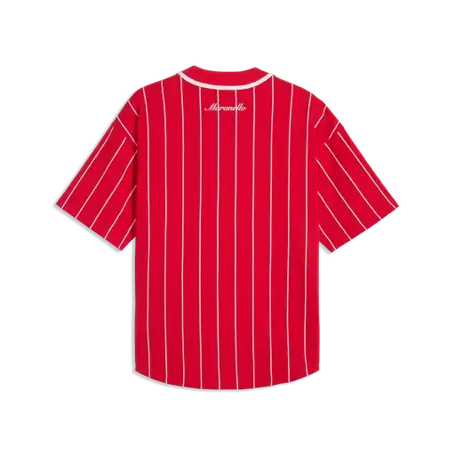 Scuderia Ferrari F1 Baseball Jersey - Rosso Corsa/Puma Black Jersey Scuderia Ferrari 