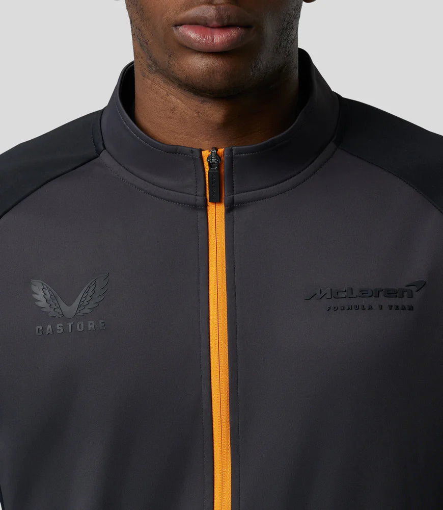 McLaren F1 Men's Active Dual Brand Softshell Jacket - Phantom Jackets McLaren-Castore 