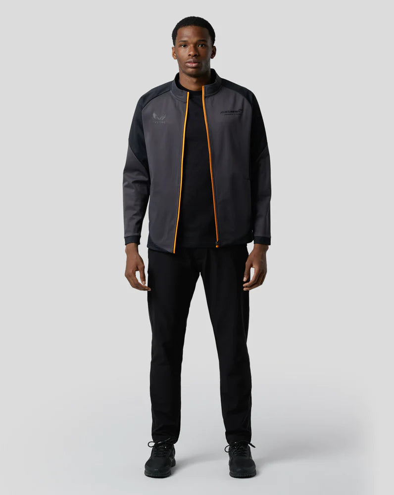McLaren F1 Men's Active Dual Brand Softshell Jacket - Phantom Jackets McLaren-Castore 