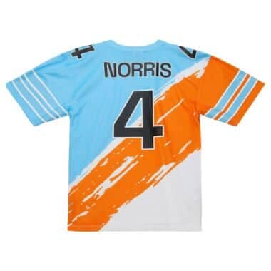 McLaren Racing F1 Special Edition Miami GP Lando Norris Mitchell & Ness Paintbrush Jersey Jersey McLaren-Castore 