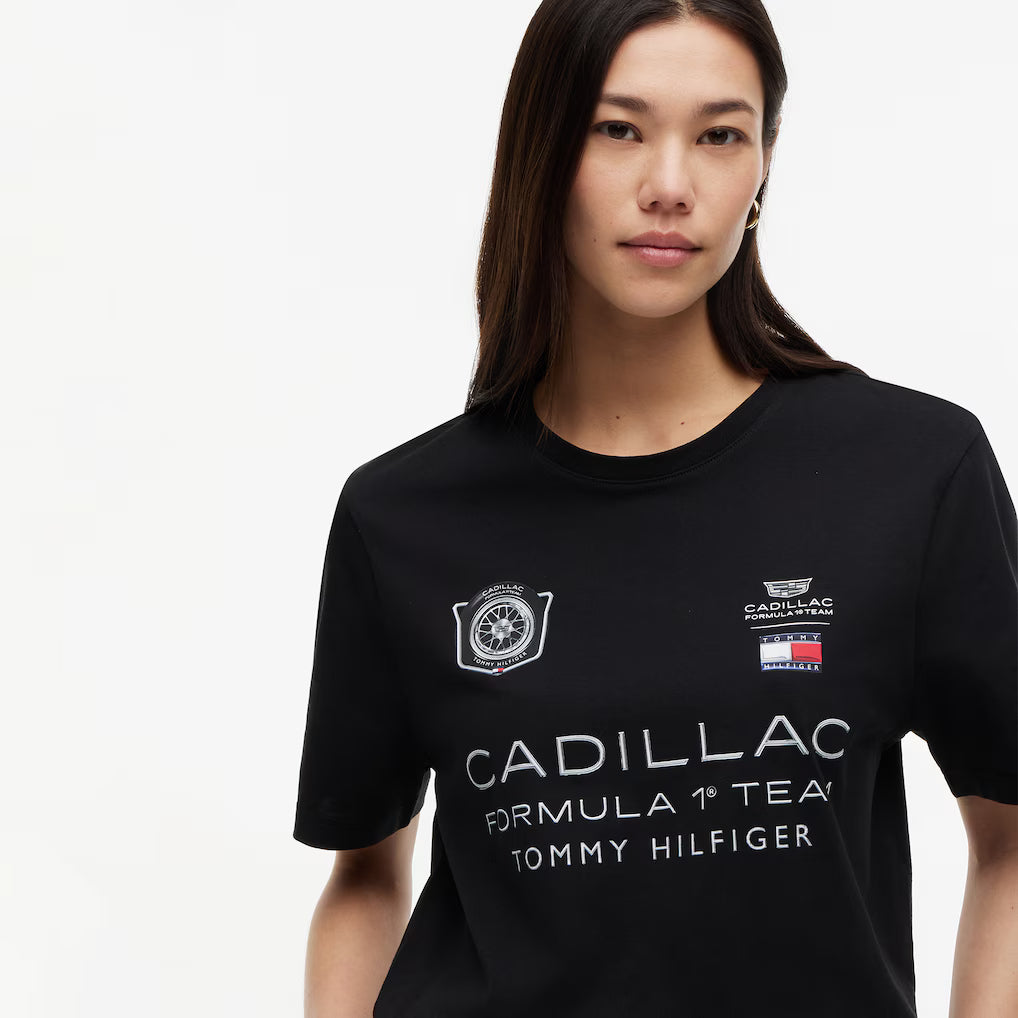Cadillac F1 Racing Graphic T-Shirt - Black T-shirts Cadillac F1 