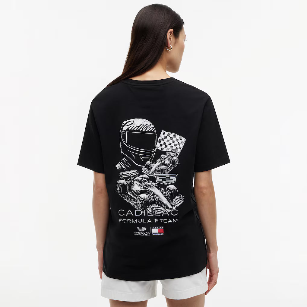 Cadillac F1 Racing Graphic T-Shirt - Black T-shirts Cadillac F1 