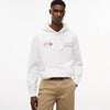 Cadillac F1 Racing Varsity Graphic Hoodie - Red/White Hoodies Cadillac F1 
