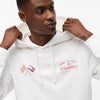 Cadillac F1 Racing Varsity Graphic Hoodie - Red/White Hoodies Cadillac F1 