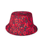 Alfa Romeo Racing F1 Limited Edition Black Reversible Bucket Hat- Designed by Swiss Graffiti Artist Boogie Hats Alfa Romeo 