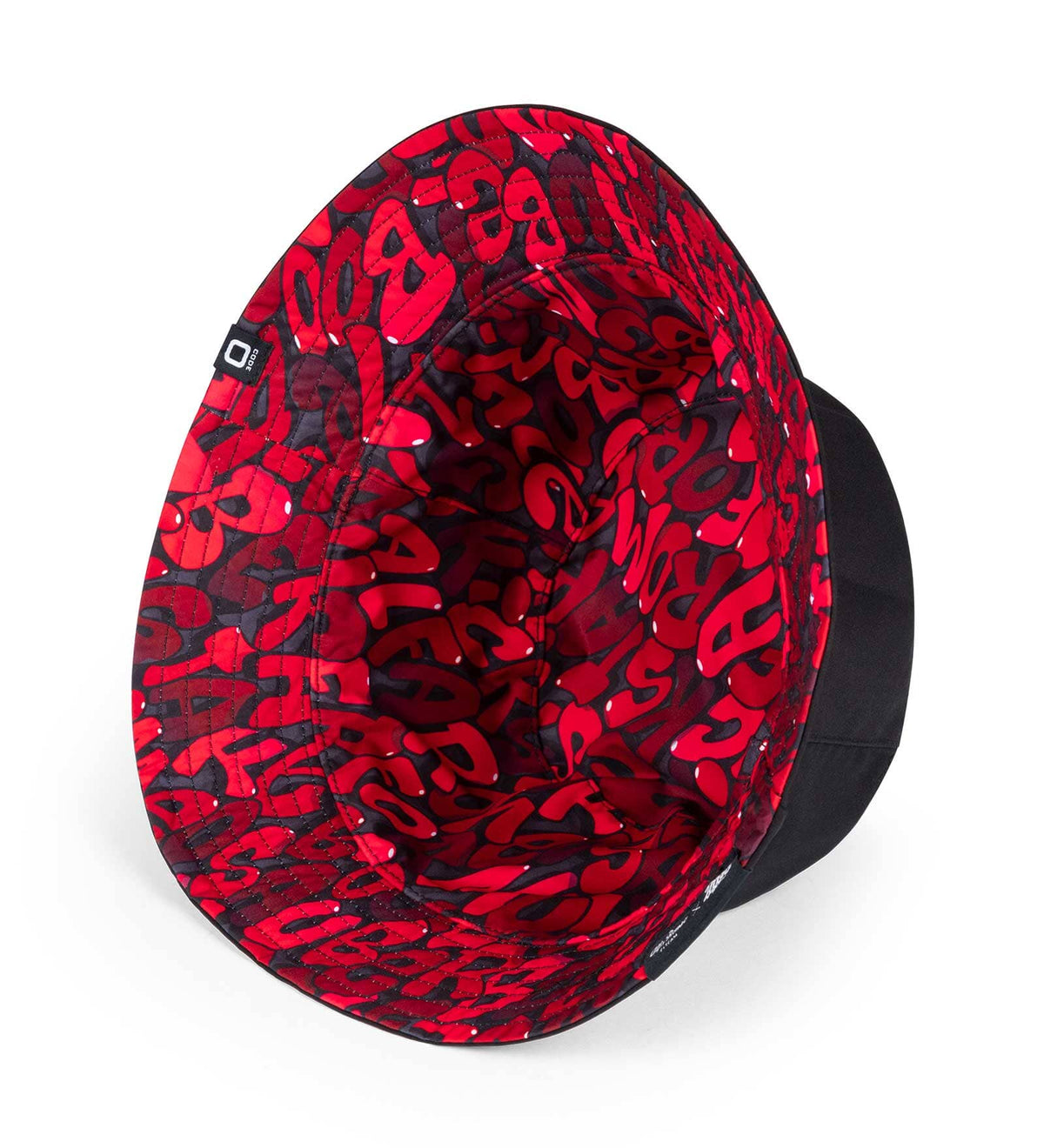 Alfa Romeo Racing F1 Limited Edition Black Reversible Bucket Hat- Designed by Swiss Graffiti Artist Boogie Hats Alfa Romeo 