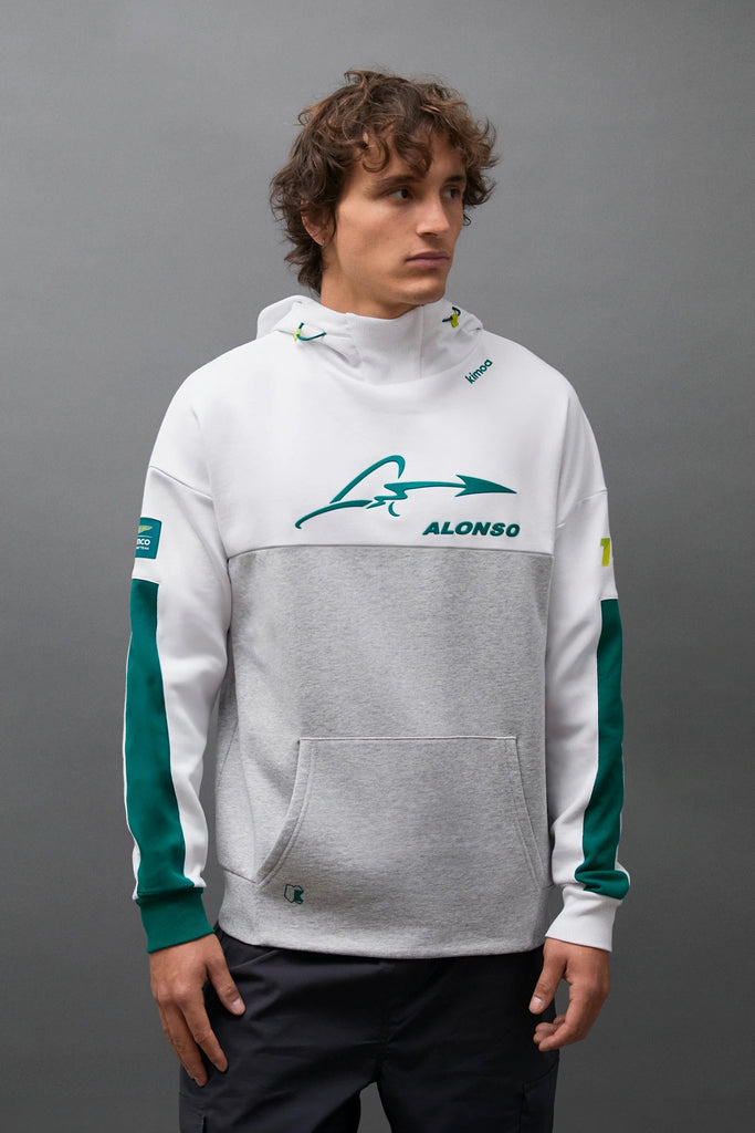 Aston Martin F1 Kimoa Fernando Alonso #14 Hoodie - Multicolor Hoodies Aston Martin F1 