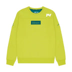 Aston Martin F1 Kimoa Fernando Alonso #14 Patch Sweatshirt - Lime Sweatshirt Aston Martin F1 