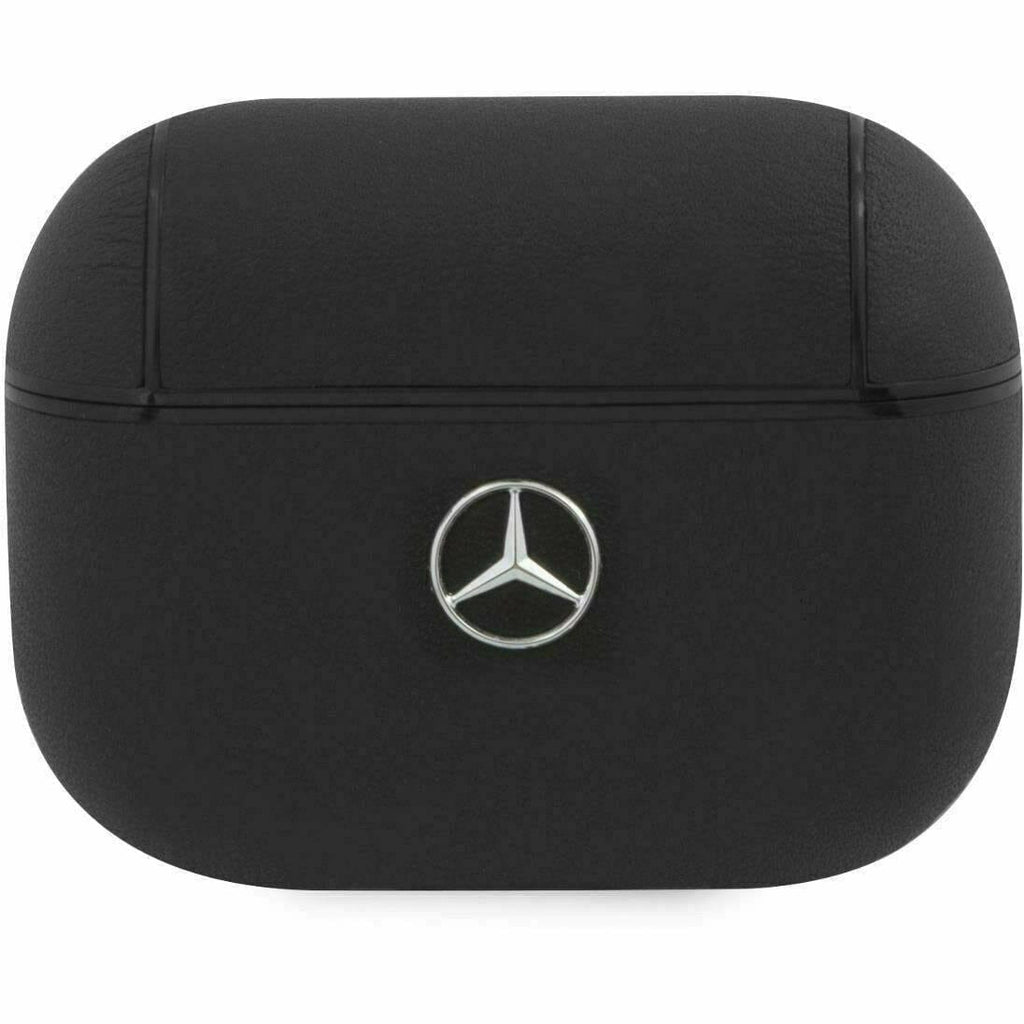 Mercedes-AMG Petronas Black leather Airpod Cover- Airpod 1/2/Pro/3 Phone Cases Dark Slate Gray