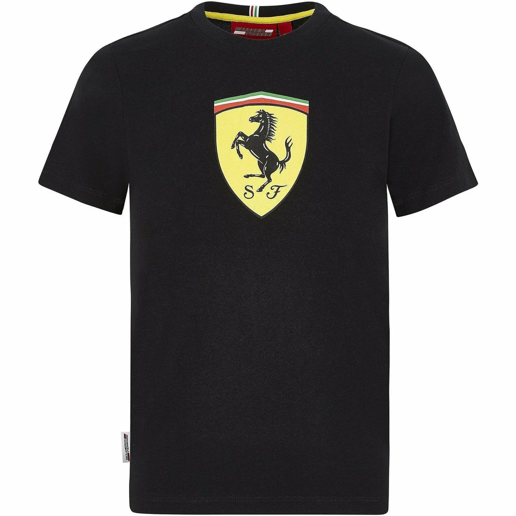 Scuderia Ferrari F1 Kids Large Shield T-Shirt Black/Red – CMC Motorsports®