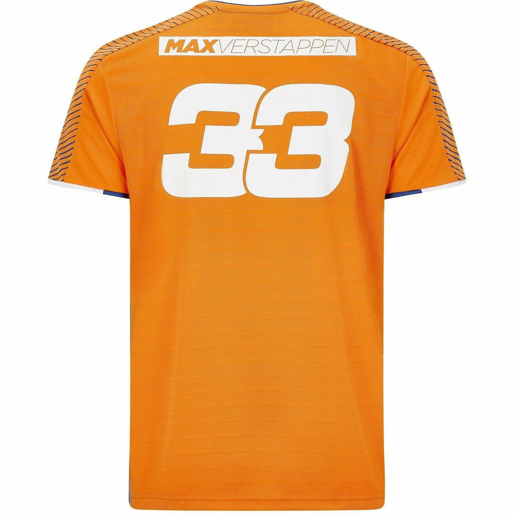 Red Bull Racing Max Verstappen Sportswear T-Shirt T-shirts Dark Orange
