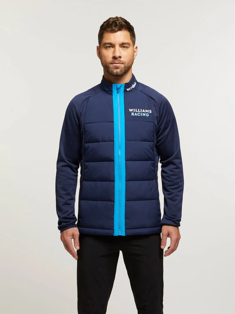 Williams Racing F1 Men's Off Track Thermal Jacket - Blue Jackets Williams Racing 