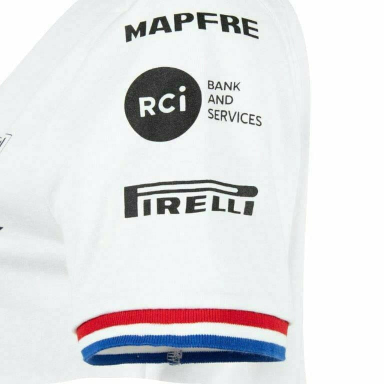 Alpine Racing F1 2021 Women's Team T-Shirt- Black/White T-shirts White Smoke
