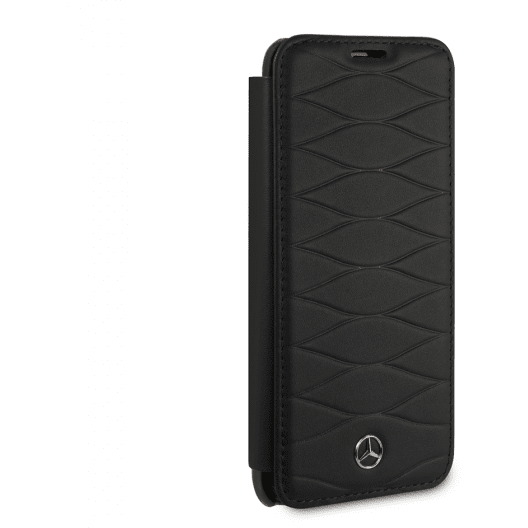 Mercedes-Benz Leather Pattern III Bookstyle Case - Samsung Galaxy S8