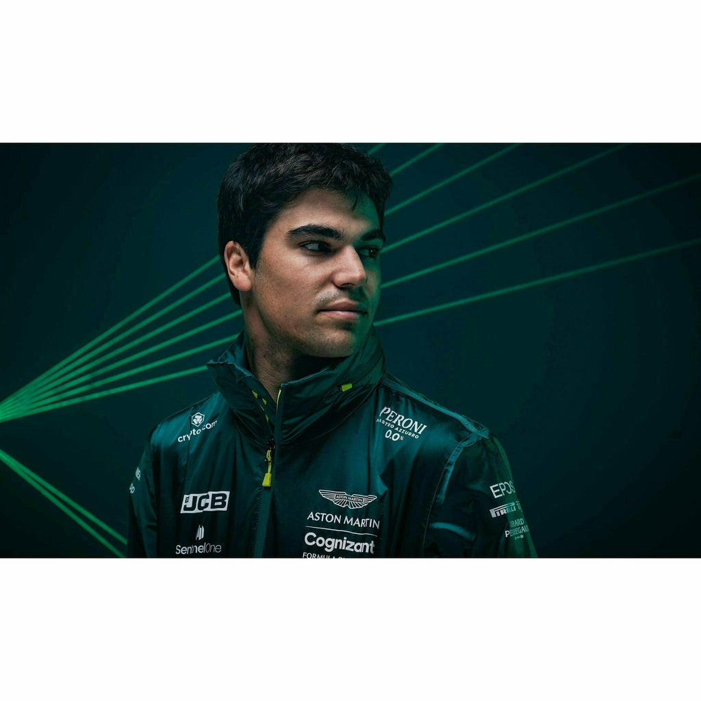 Aston Martin Cognizant F1 2022 Men's Team Jacket- Green Jackets Black