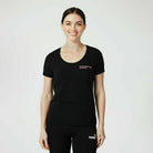 Porsche Motorsport Women's Black T-Shirt T-shirts Black
