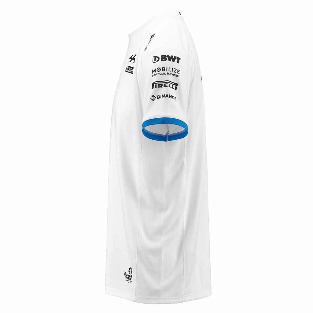 Alpine Racing F1 2023 Men's Team T-Shirt - Black/White T-shirts Alpine 
