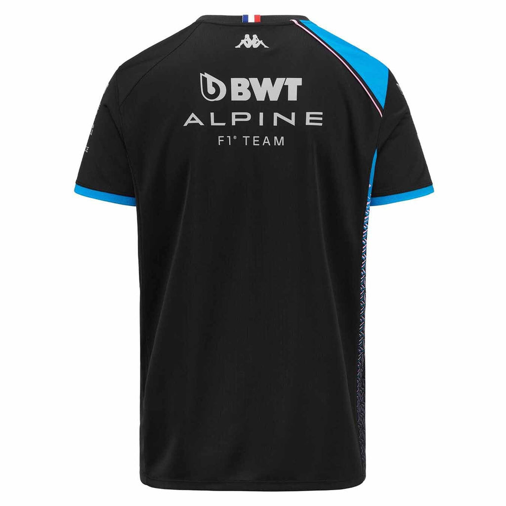 Alpine Racing F1 2023 Men's Team T-Shirt - Black/White T-shirts Alpine 