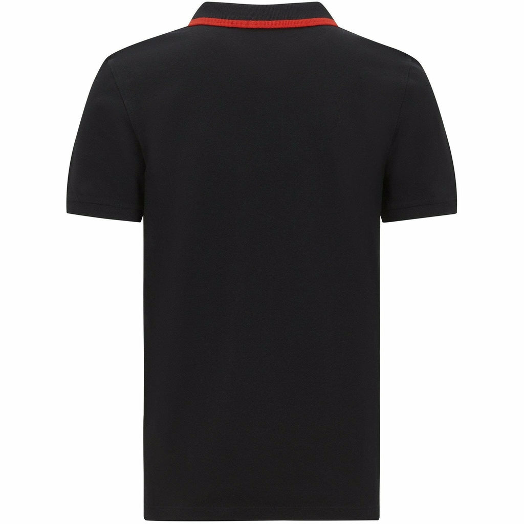 Formula 1 Tech Collection F1 Men's Small Logo Pique Polo Black/White Polos Black