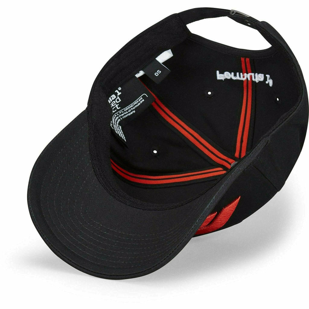 Formula 1 Tech Collection F1 Large Logo Baseball Hat- Black/White/Red/Pink/Lime/Blue Hats Black