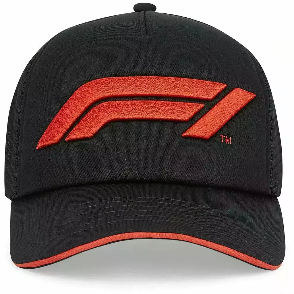 Formula 1 Tech Collection F1 Large Logo Trucker Hat Hats Rosy Brown