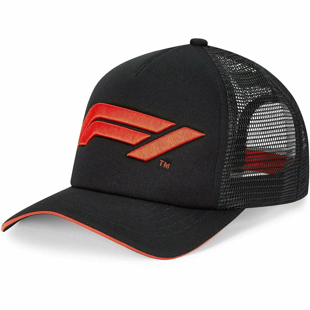 Formula 1 Tech Collection F1 Large Logo Trucker Hat Hats Chocolate