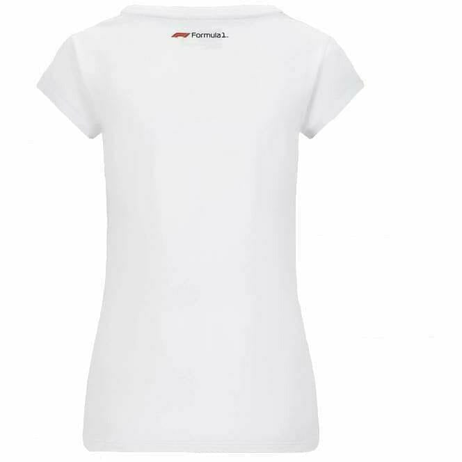 Formula 1 Tech Collection F1 Women's Large Logo T-Shirt White/Red/Black T-shirts White Smoke