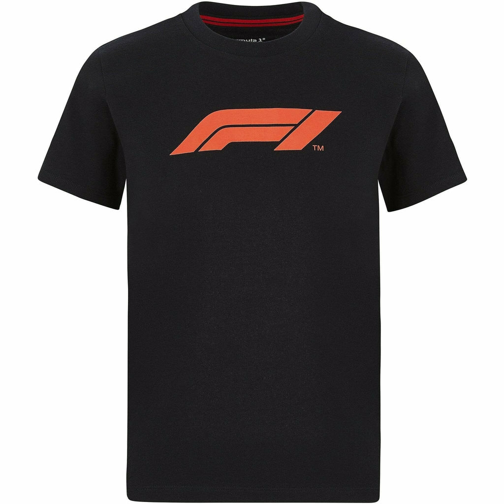 Formula 1 Tech Collection F1 Kids Logo T-Shirt Black/White/Red T-shirts Black