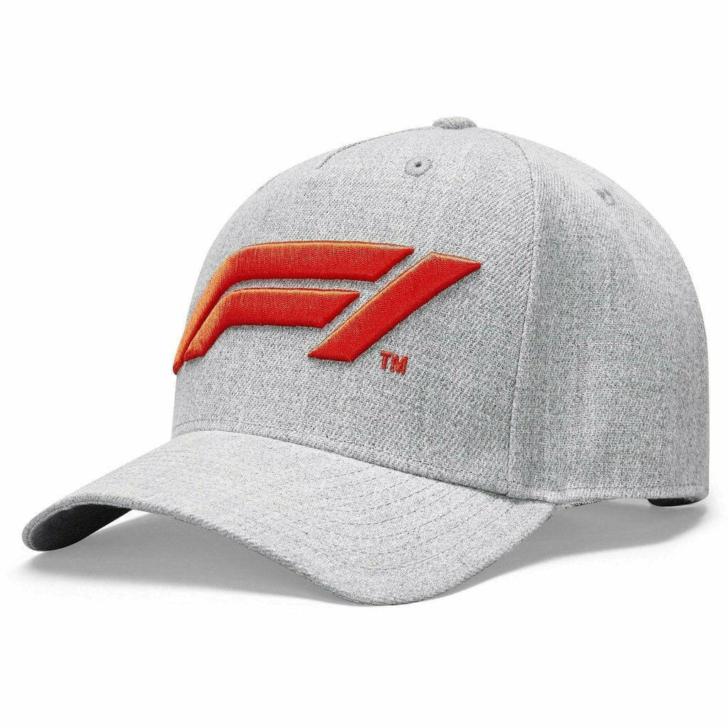 Formula 1 Tech Collection F1 Logo Hat Gray Hats Firebrick