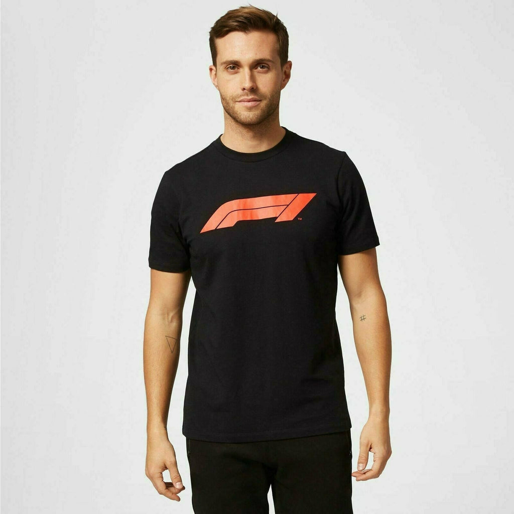 Formula 1 Tech Collection F1 Men's Large Logo T-Shirt T-shirts Black