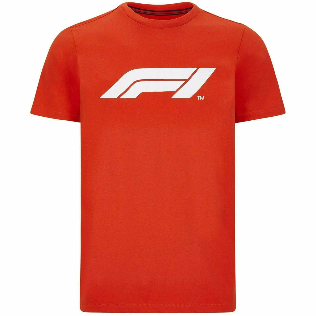 Formula 1 Tech Collection F1 Men's Large Logo T-Shirt T-shirts Firebrick