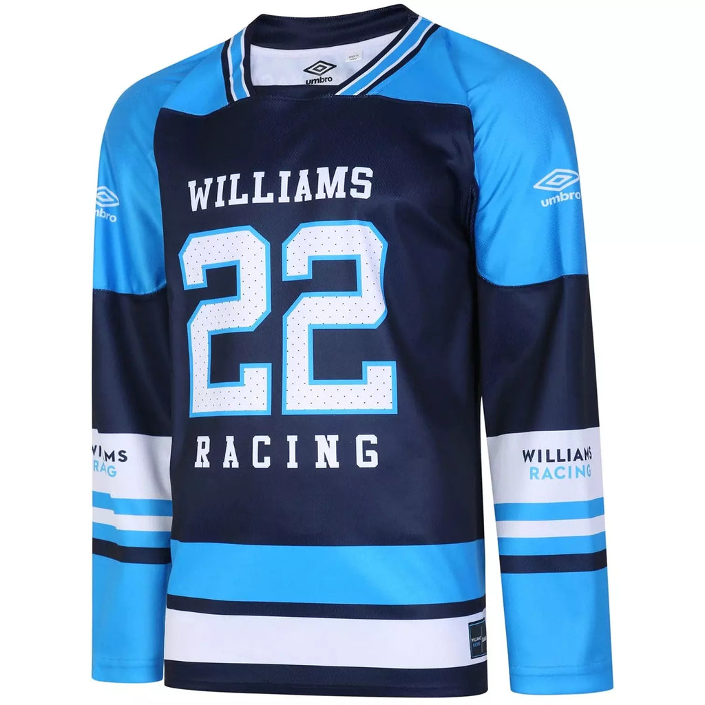 Williams Racing F1 2022 Limited Edition Hockey Jersey Jersey Lavender