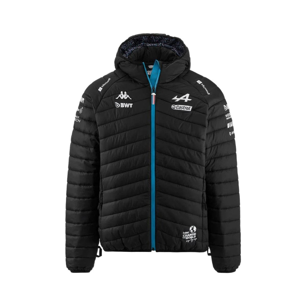 Alpine Racing F1 2023 Men's Team Padded Winter Jacket - Black Jackets Alpine 