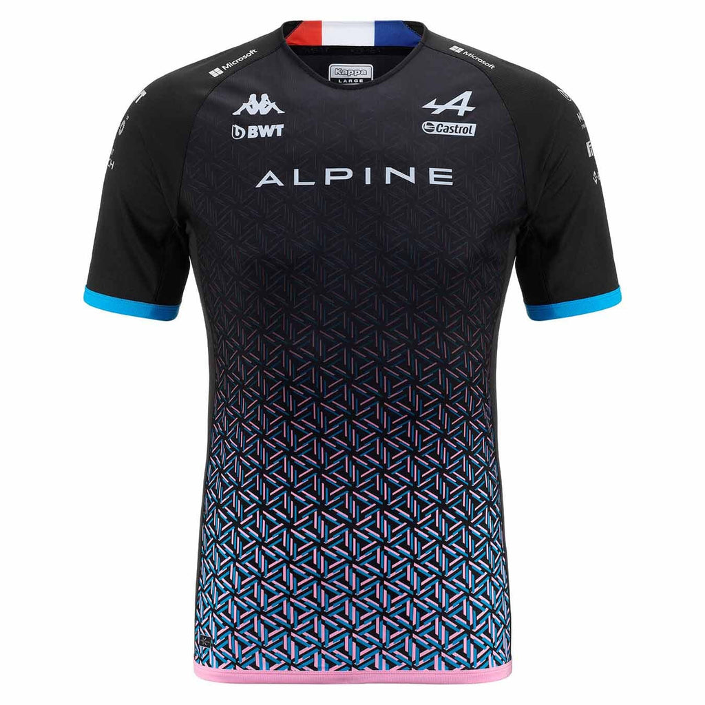 Alpine Racing F1 2023 Kids Pierre Gasly Team T-Shirt- Youth Black T-shirts Black
