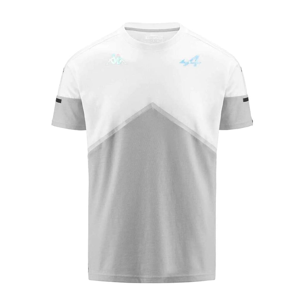 Alpine Racing F1 Men's Supporter T-Shirt- Blue/Dark Grey/Light Gray T-shirts Alpine S Light Gray 